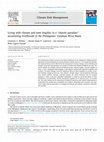 Research paper thumbnail of Living with climate and state fragility in a "chaotic paradise:" securitizing livelihoods in the Philippines' Cotabato River Basin