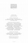 Research paper thumbnail of "Gli exceptores fra tarda antichità e alto medioevo. Aspetti istituzionali, sociali e culturali", in "From Stenographers to Notaries: The Collectio Avellana and the Development of the Notarial Practices in Late Antiquity", a c. di R. Lizzi e G. Marconi, Turnhout 2023, pp. 297-322