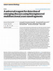 Research paper thumbnail of A universal reagent for detection of emerging diseases using bioengineered multifunctional yeast nanofragments