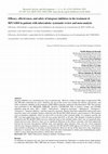 Research paper thumbnail of Efficacy, effectiveness, and safety of integrase inhibitors in the treatment of HIV/AIDS in patients with tuberculosis: systematic review and meta-analysis