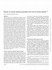 Research paper thumbnail of Review of muscle wasting associated with chronic kidney disease