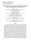 Research paper thumbnail of Commercial Value Assessment of Newly Discovered Anhydrite Soil in the Coastal Lands of Abu Dhabi Emirate