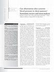 Research paper thumbnail of Can sibutramine alter systemic blood pressure in obese patients? Systematic review and meta-analysis