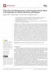 Research paper thumbnail of Crude Glycerol Hydrogenolysis to Bio-Propylene Glycol: Effect of Its Impurities on Activity, Selectivity and Stability