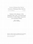 Research paper thumbnail of Analysis of the adequacy of the Philippine legal, policy, and institutional framework to combat illegal, unreported, and unregulated fishing