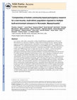 Research paper thumbnail of Complexities of holistic community-based participatory research for a low income, multi-ethnic population exposed to multiple built-environment stressors in Worcester, Massachusetts