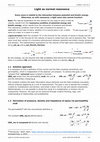 Research paper thumbnail of Light as normal resonance