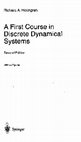 Research paper thumbnail of A first course in discrete dynamical systems