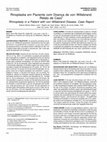 Research paper thumbnail of Rinoplastia em paciente com doença de Von Willebrand: relato de caso