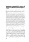 Research paper thumbnail of Heterogeneity of stakeholders as an obstacle to the development of agricultural cooperatives in Russia