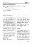 Research paper thumbnail of Mechanically ground softwood fines as a raw material for cellulosic applications