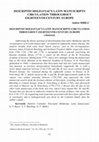 Research paper thumbnail of Andrei Mirea, “Descriptio Moldaviae’s Latin Manuscripts Circulation throughout Eighteenth-Century Europe,” Studii și Articole de Istorie, vol. XC, 2023, p. 131–143.