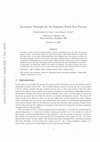 Research paper thumbnail of Invariance Principle for the Random Wind-Tree Process