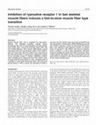 Research paper thumbnail of Inhibition of ryanodine receptor 1 in fast skeletal muscle fibers induces a fast-to-slow muscle fiber type transition