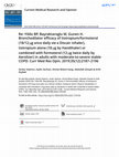 Research paper thumbnail of Re: Yildiz BP, Bayraktaroglu M, Gunen H. Bronchodilator efficacy of tiotropium/formoterol (18/12 μg once daily via a Discair inhaler), tiotropium alone (18 μg by Handihaler) or combined with formoterol (12 μg twice daily by Aerolizer) in adults with moderate-to-severe stable COPD. Curr Med Res Op...