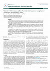 Research paper thumbnail of Vitamin D Deficiency as a Risk Factor in Non-Squamous Lung Cancer Subgroups - A Preliminary Study