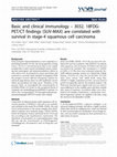 Research paper thumbnail of Basic and clinical immunology – 3032. 18FDG-PET/CT findings (SUV-MAX) are correlated with survival in stage-4 squamous cell carcinoma