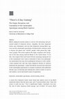 Research paper thumbnail of "There's A Day Coming:" The Origin, Reception, and Conception of the Catastrophic Apocalypse among Black Captives