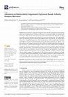 Research paper thumbnail of Advances in Molecularly Imprinted Polymers Based Affinity Sensors (Review)