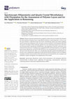 Research paper thumbnail of Spectroscopic Ellipsometry and Quartz Crystal Microbalance with Dissipation for the Assessment of Polymer Layers and for the Application in Biosensing