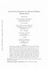 Research paper thumbnail of Jaco-type graphs and black energy dissipation