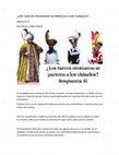 Research paper thumbnail of LOS TURCOS OTOMANOS SE PARECEN A LOS CHINELOS? Respuesta: Si