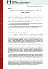 Research paper thumbnail of Aprender en carreras de formación de profesionales de la salud: del novato al experto