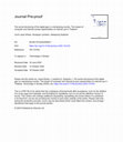 Research paper thumbnail of The social structuring of the digital gap in a developing country. The impact of computer and internet access opportunities on internet use in Thailand