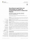 Research paper thumbnail of Neurofilament Light Chain and Intermediate HTT Alleles as Combined Biomarkers in Italian ALS Patients