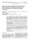 Research paper thumbnail of Mucin-Like Carcinoma-Associated Antigen (MCA) in Breast Cancer: Clinical Experience at the National Cancer Institute of Milan