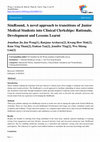 Research paper thumbnail of SimRound, A novel approach to transitions of Junior Medical Students into Clinical Clerkships: Rationale, Development and Lessons Learnt