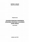 Research paper thumbnail of Uvajanje principov Evropskega upravnega prostora v slovensko javno upravo