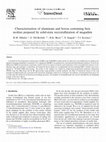 Research paper thumbnail of Characterization of aluminum and boron containing beta zeolites prepared by solid-state recrystallization of magadiite