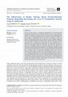 Research paper thumbnail of The Effectiveness of Reality Therapy Based Psycho-Education Program Regarding Decreasing the Level of Problematic Internet Usage of Adolescents