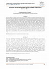 Research paper thumbnail of Pornografi Internet dan Perilaku Seksual Pranikah Pada Remaja: Literature Review