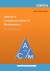 Research paper thumbnail of Annals of Communications in Mathematics: Volume 4, Number 2 (2021)