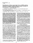 Research paper thumbnail of Identification of ciliary neurotrophic factor (CNTF) residues essential for leukemia inhibitory factor receptor binding and generation of CNTF receptor antagonists