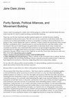 Research paper thumbnail of Purity Spirals, Political Alliances, and Movement Building