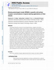 Research paper thumbnail of Rinsing paired-agent model (RPAM) to quantify cell-surface receptor concentrations in topical staining applications of thick tissues