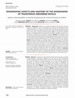 Research paper thumbnail of Aspectos ultrassonográficos e anatomia da aponeurose do músculo transverso do abdome