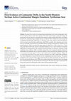 Research paper thumbnail of First Evidence of Contourite Drifts in the North-Western Sicilian Active Continental Margin (Southern Tyrrhenian Sea)