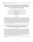 Research paper thumbnail of Submarine mass movements around the Iberian Peninsula. The building of continental margins through hazardous processes