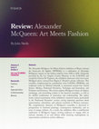 Research paper thumbnail of Alexander McQueen: Art Meets Fashion