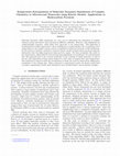 Research paper thumbnail of Temperature Extrapolation of Molecular Dynamics Simulations of Complex Chemistry to Microsecond Timescales using Kinetic Models: Applications to Hydrocarbon Pyrolysis