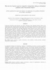 Research paper thumbnail of How do two Lupinus species respond to temperature along an altitudinal gradient in the Venezuelan Andes?