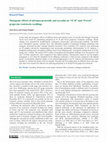 Research paper thumbnail of Mutagenic effects of nitrogen protoxide and oryzalin on “41 B” and “Fercal” grapevine rootstocks seedlings