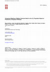 Research paper thumbnail of Consensus Modeling of Median Chemical Intake for the U.S. Population Based on Predictions of Exposure Pathways