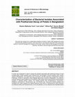 Research paper thumbnail of Characterization of Bacterial Isolates Associated with Postharvest Decay of Potato in Bangladesh