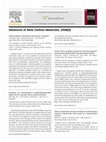 Research paper thumbnail of Preparation and characterization of poly(methyl methacrylate) grafted sago starch using potassium persulfate as redox initiator