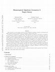 Research paper thumbnail of Homotopical Algebraic Geometry I: Topos theory